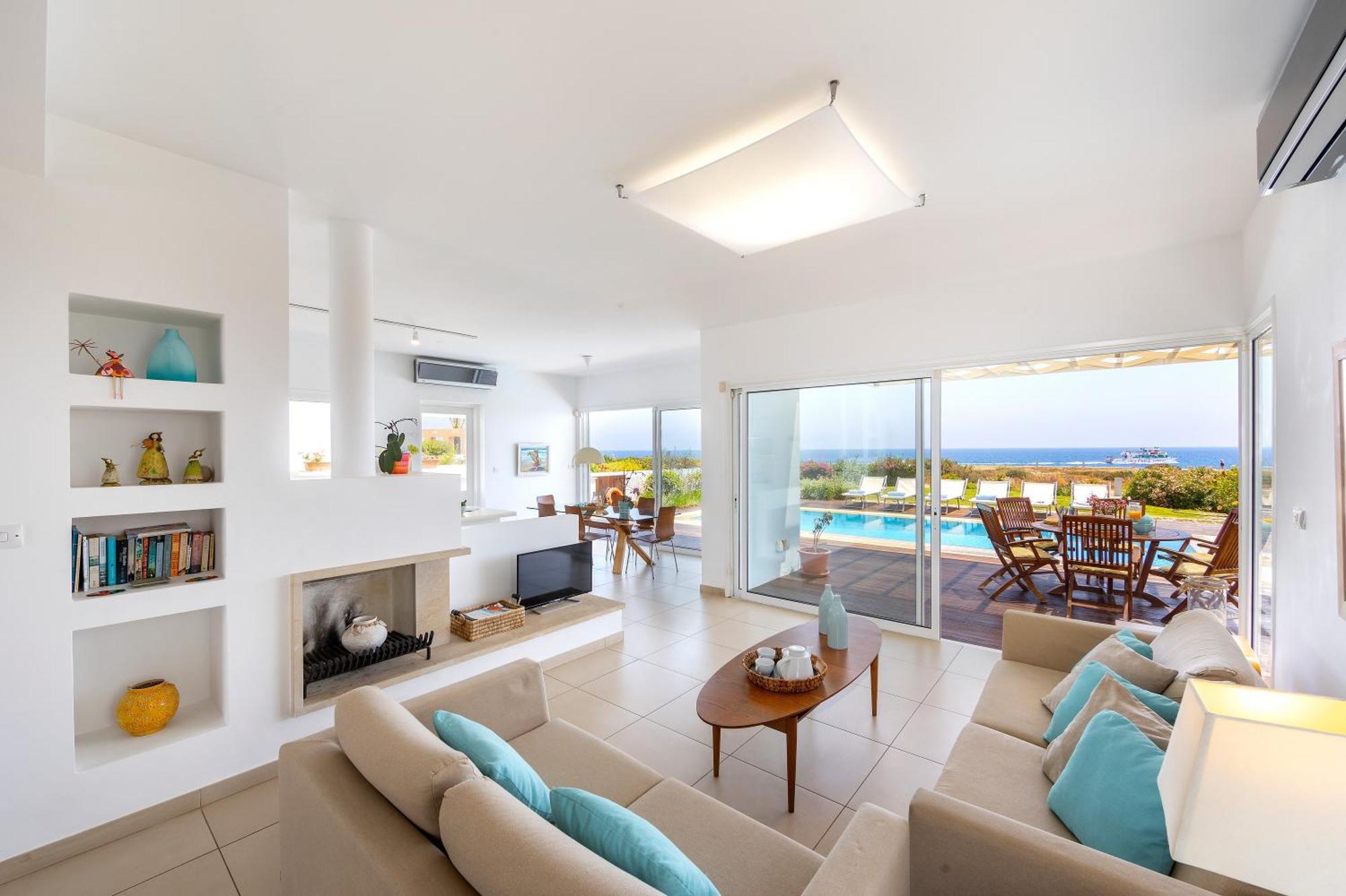 Protaras Beachfront Villa Alia Eksteriør billede